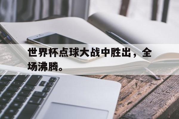 世界杯点球大战中胜出，全场沸腾。
